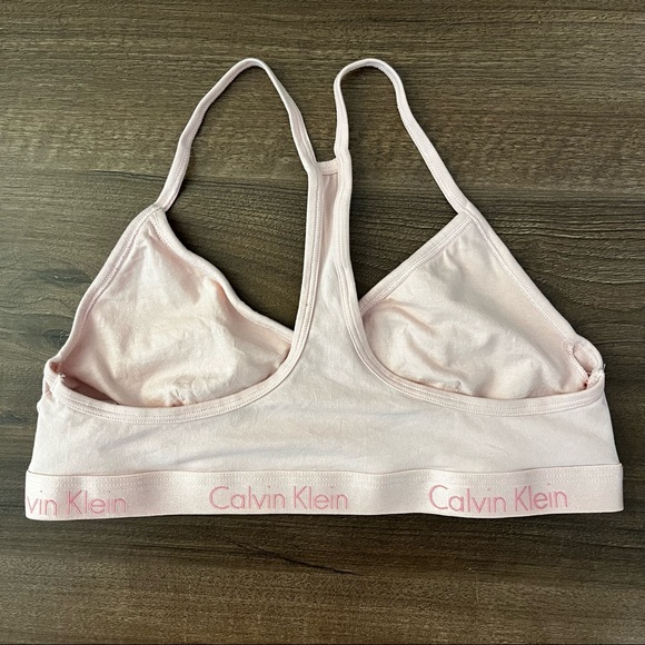 Calvin Klein Pink Sport Bra - Picture 4 of 7